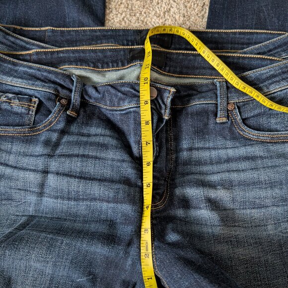 Lot 2 pair Buckle Black straight Stretch Jean 36 x 34 - Picture 5 of 11